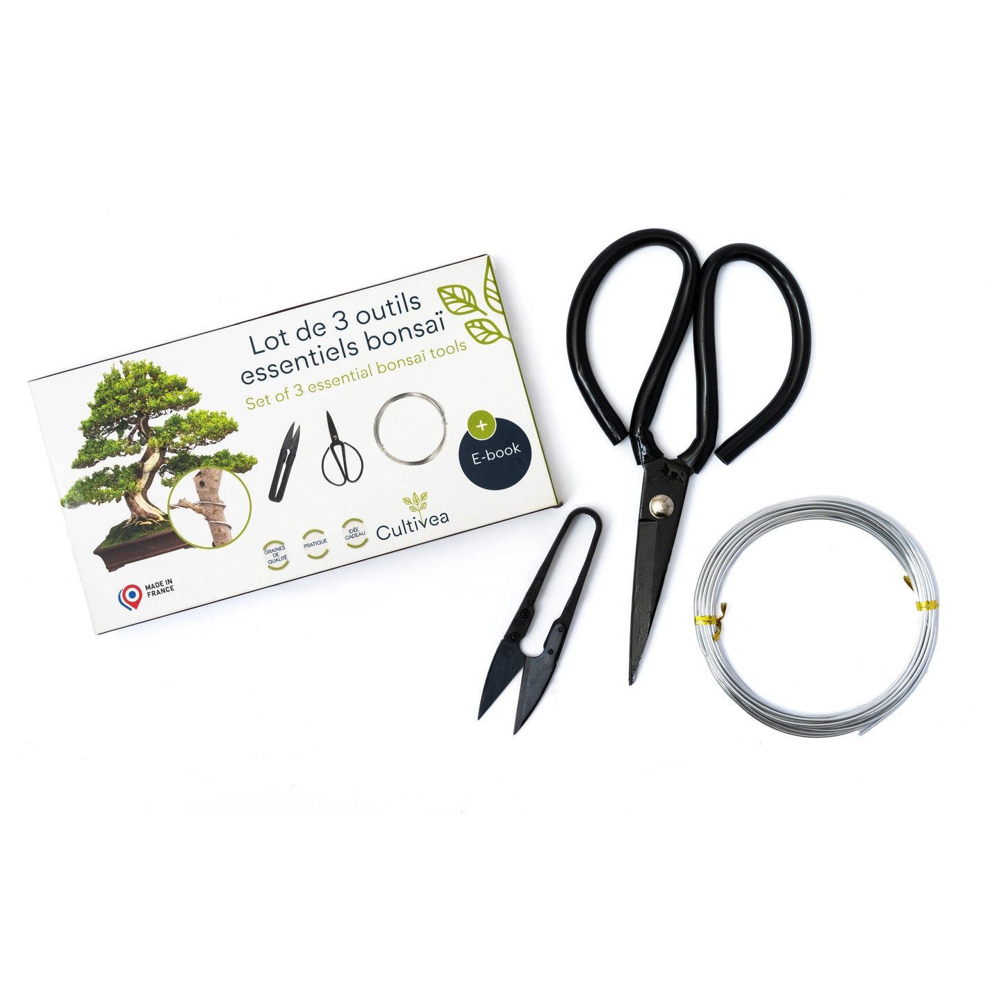 3er Set Essentielle Bonsai-Werkzeuge