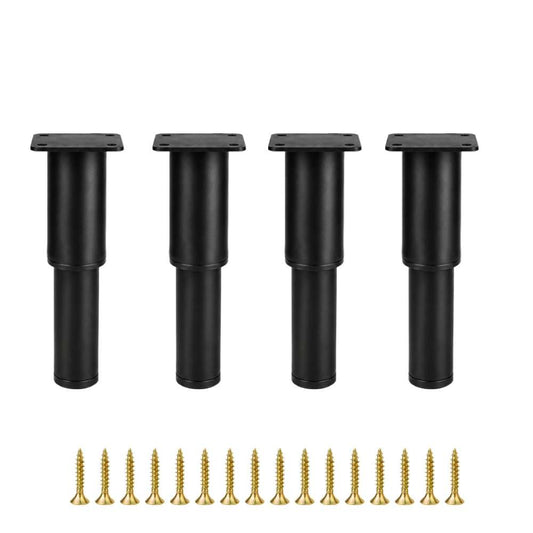 Lot de 4 Pied de Meuble Réglables en Acier