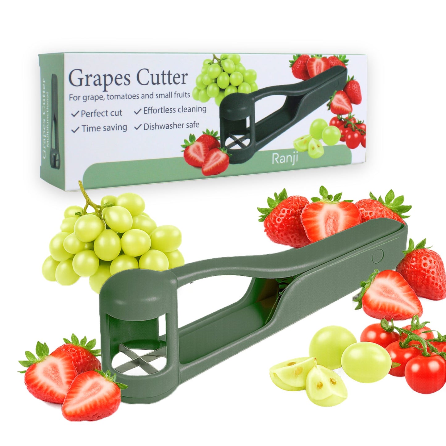 Coupe Raisin Multifonction – Coupe Tomates Cerises & Fraises