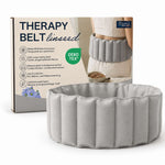 Bouillotte Ceinture Micro-Onde en Graines de Lin (Dos, Ventre) - Gris