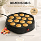 RANJI - Machine à Mini Pancakes