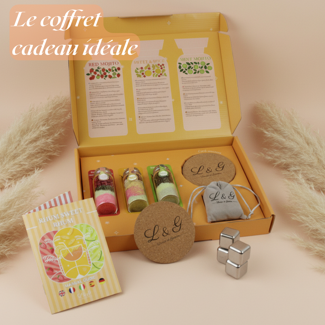 Sweet Rhum – Set für Rum-Cocktails & Rum Arrangé