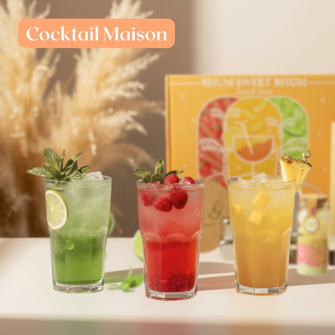 Sweet Rhum – Set für Rum-Cocktails & Rum Arrangé