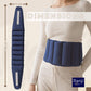 Bouillotte Ceinture Micro-Onde en Graines de Lin (Dos, Ventre) - Bleu
