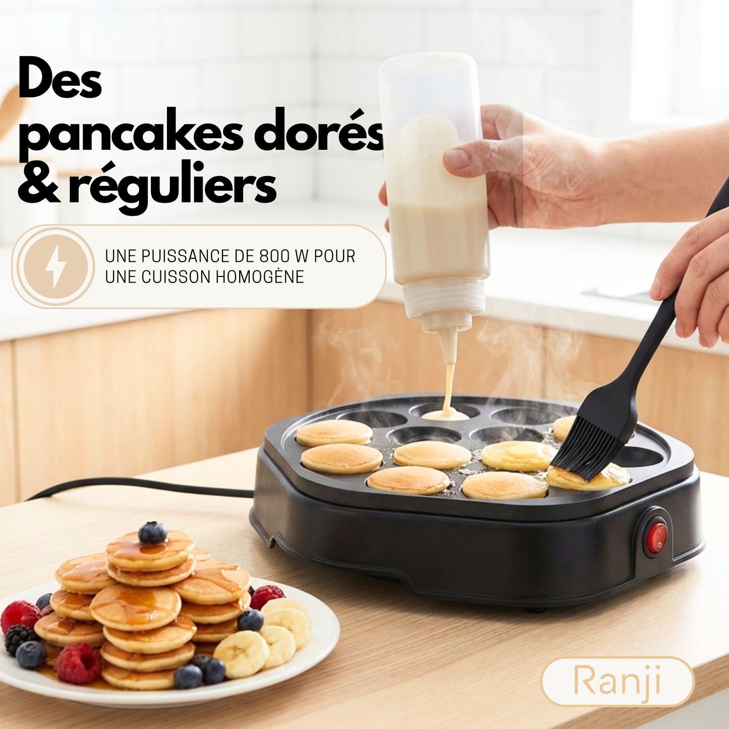RANJI - Machine à Mini Pancakes
