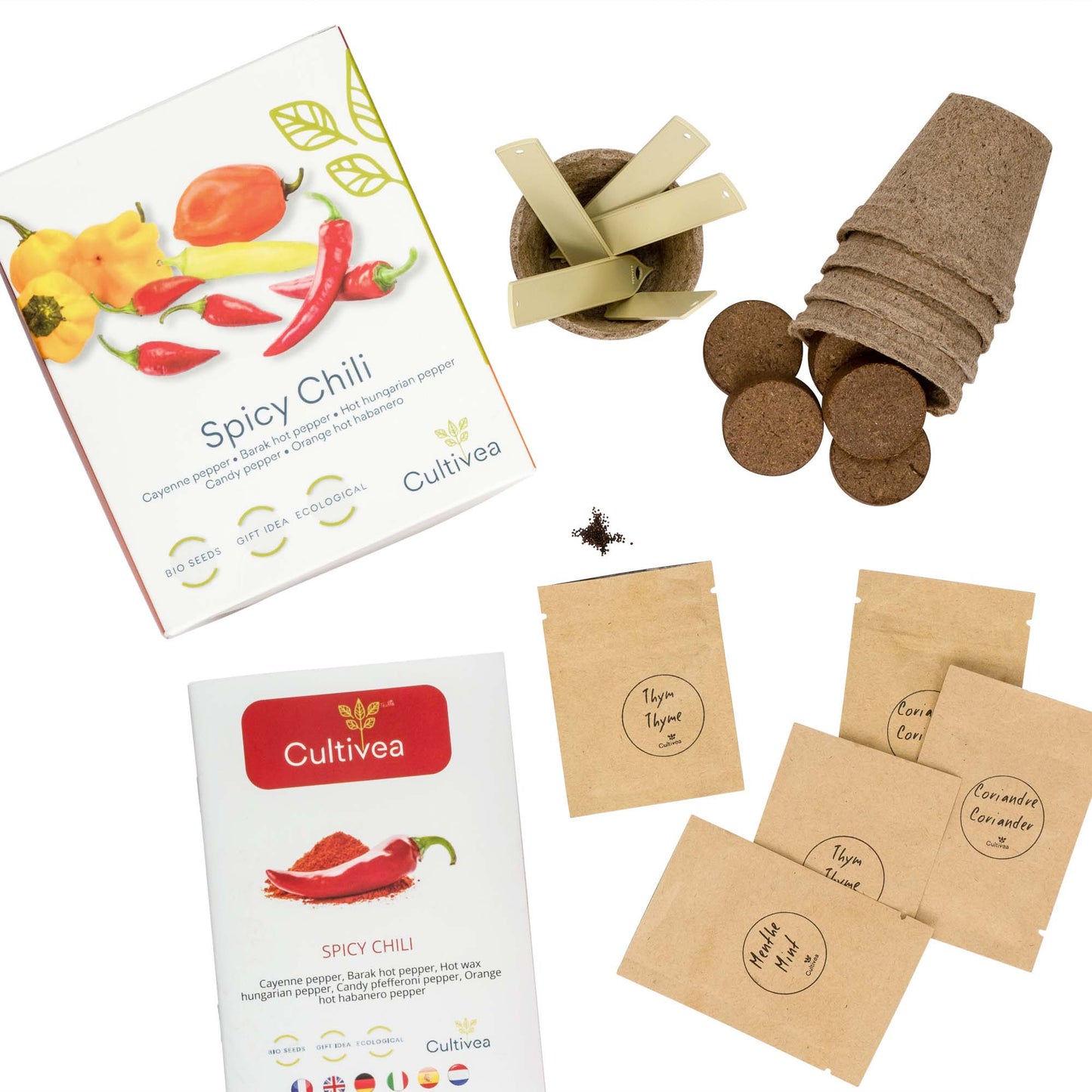 Mini Kit Piments BIO*