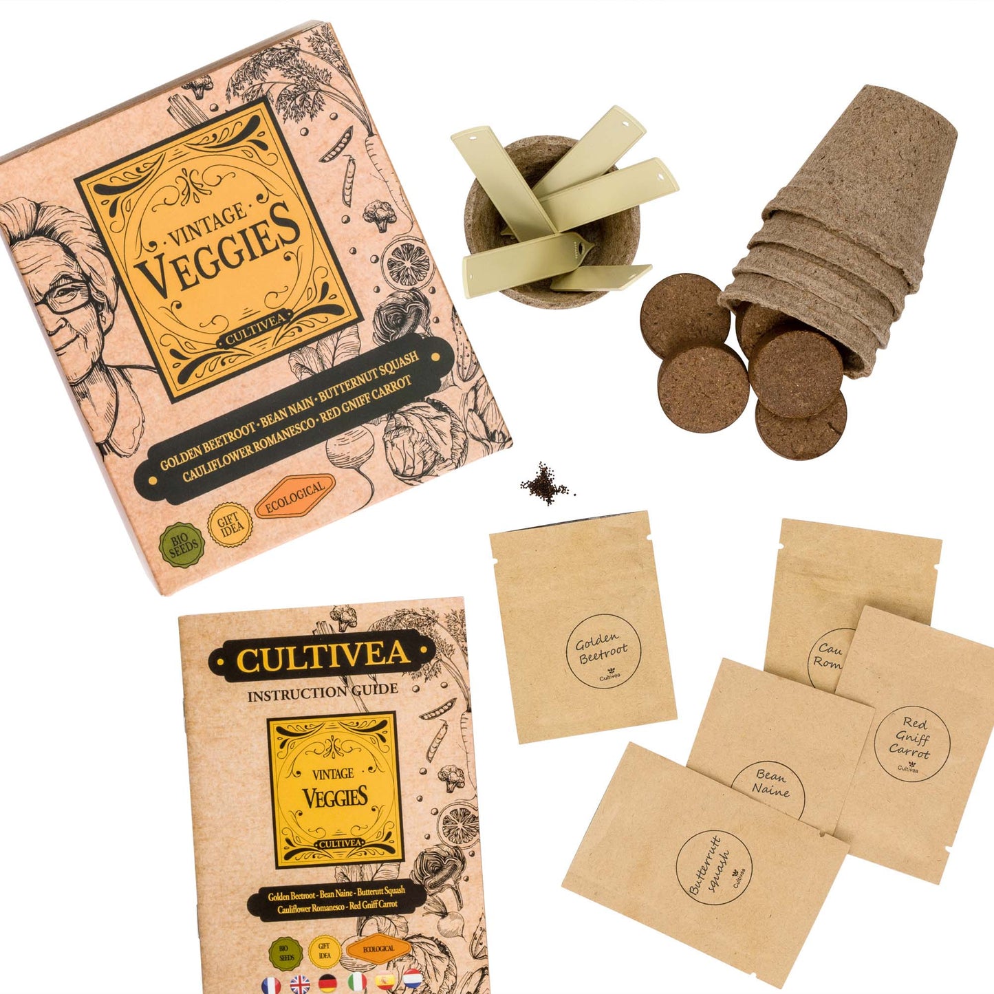 Mini Kit Légumes Vintage BIO*