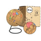 Tripvea - Globe Terrestre en Liège à Colorier 20 cm avec Marqueurs Inclus
