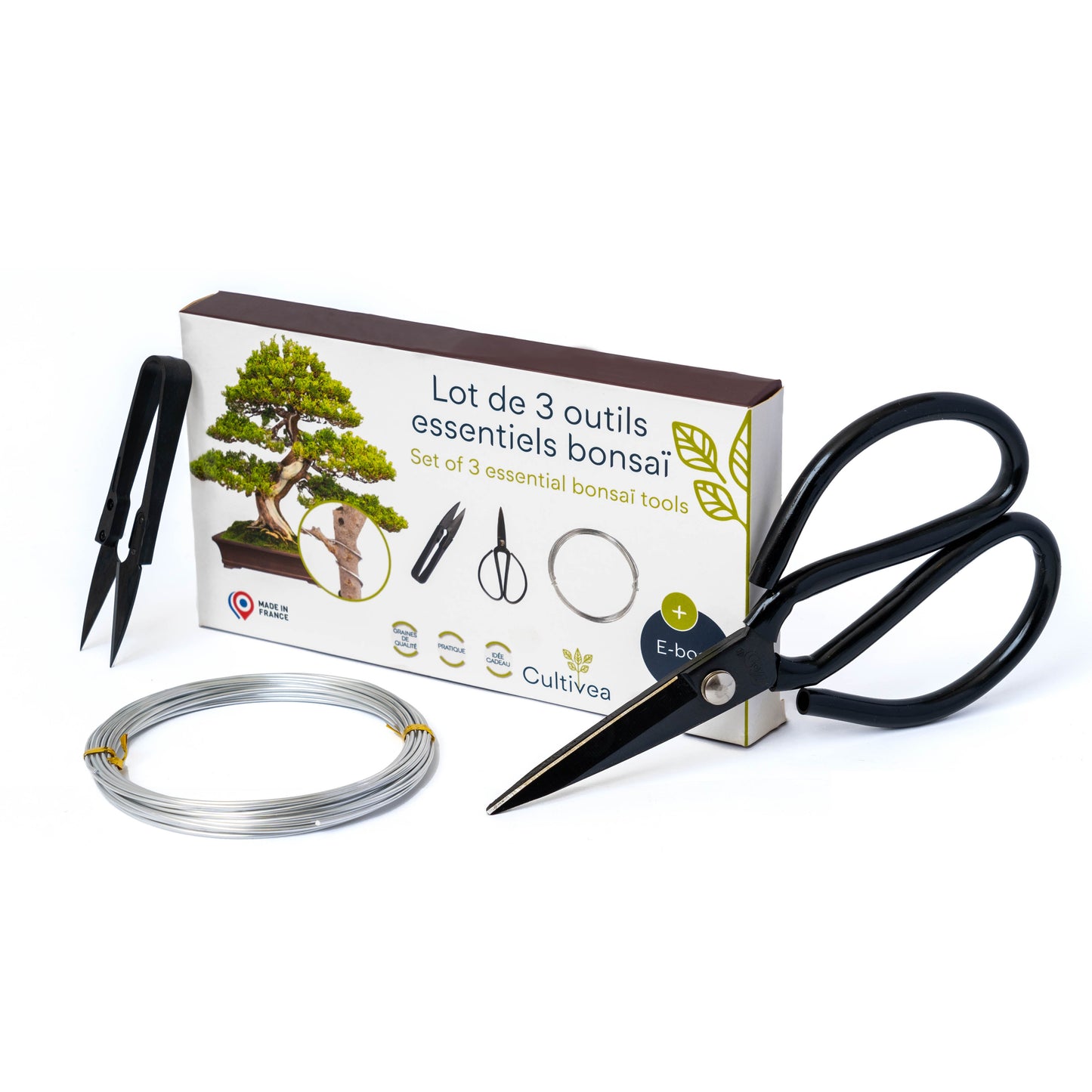 3er Set Essentielle Bonsai-Werkzeuge