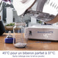 Intelligenter Wasserkocher aus Glas