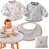 Kit 2 Bavoirs et plateau imperméables