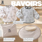 Kit 2 Bavoirs et plateau imperméables