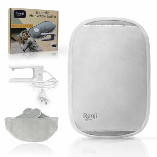 RANJI® Bouillotte Électrique Chauffante avec Ceinture