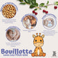 Bouillotte avec ceinture pour bébé - Noyaux de cerise (Giraffe)