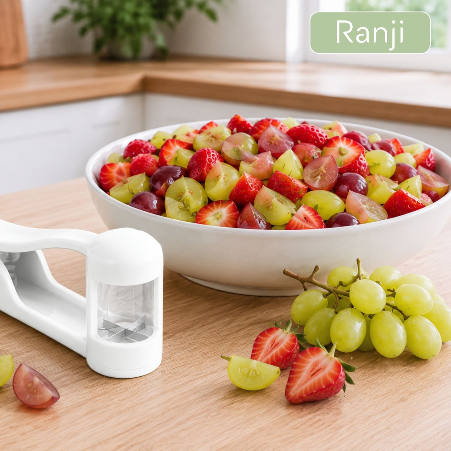 Coupe Raisin Multifonction – Coupe Tomates Cerises & Fraises