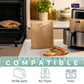 Ranji 10x Maxi Sacs à Grille-Pain Réutilisables –Toaster Bags XL - Sachets de Cuisson Alimentaire Antiadhésifs