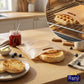 Ranji 10x Maxi Sacs à Grille-Pain Réutilisables –Toaster Bags XL - Sachets de Cuisson Alimentaire Antiadhésifs