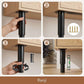 Lot de 4 Pied de Meuble Réglables en Acier