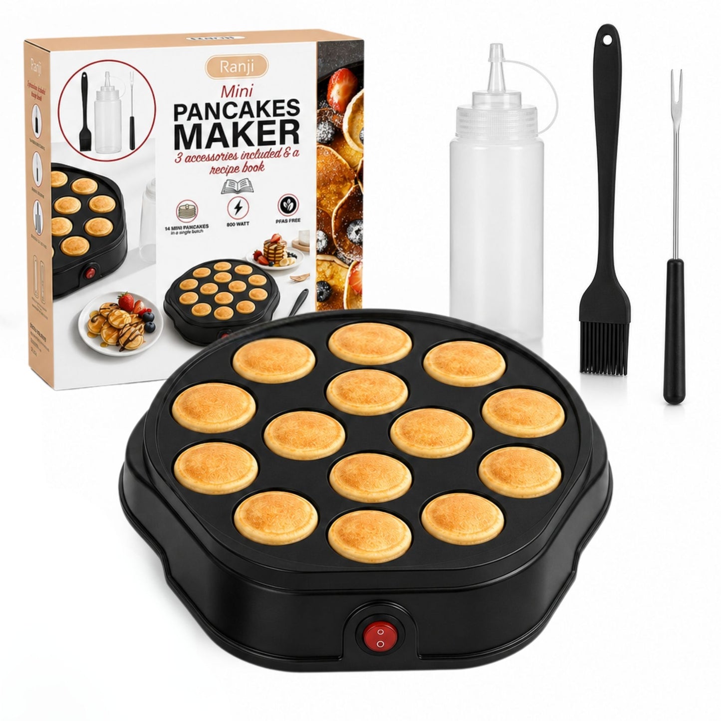 RANJI - Machine à Mini Pancakes