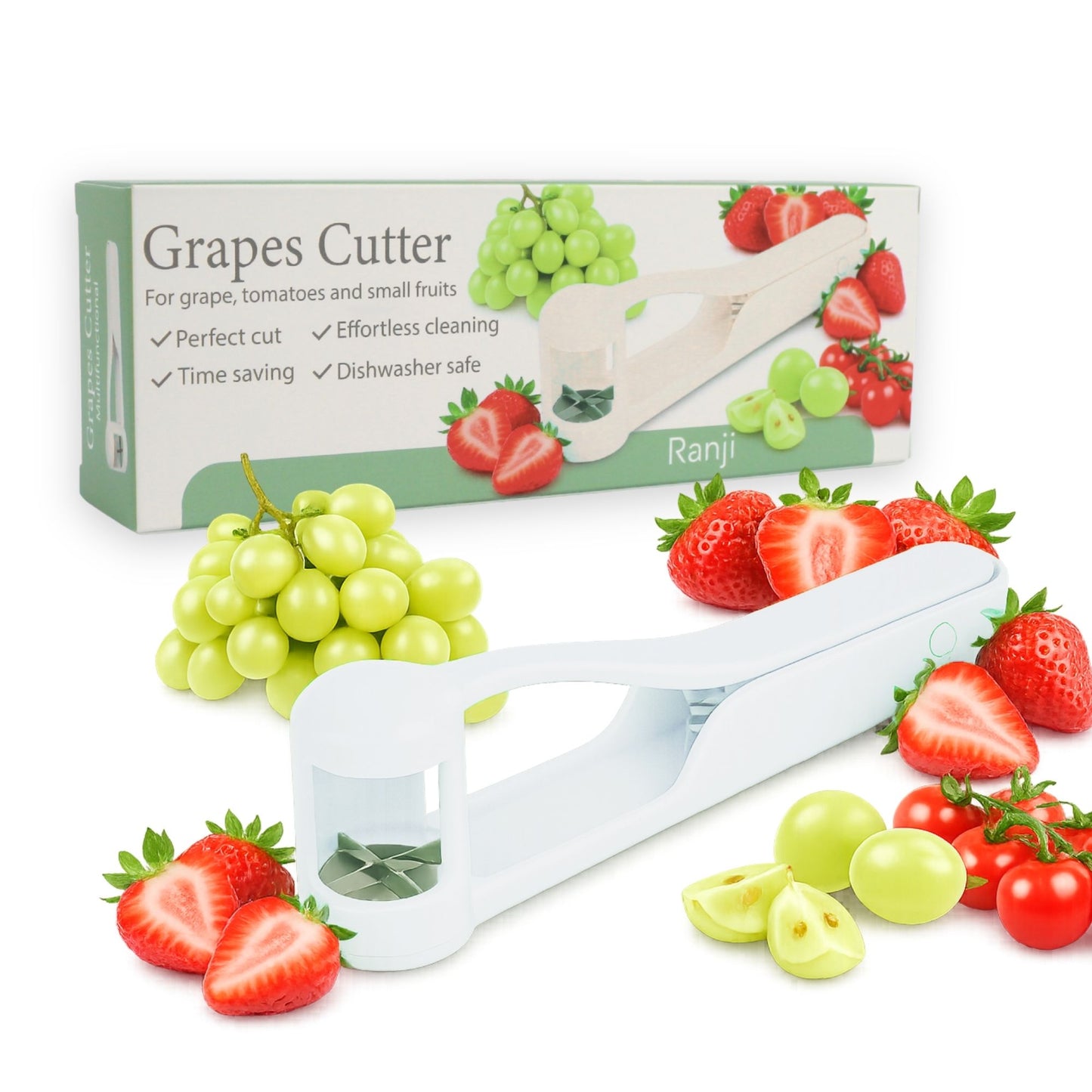 Coupe Raisin Multifonction – Coupe Tomates Cerises & Fraises