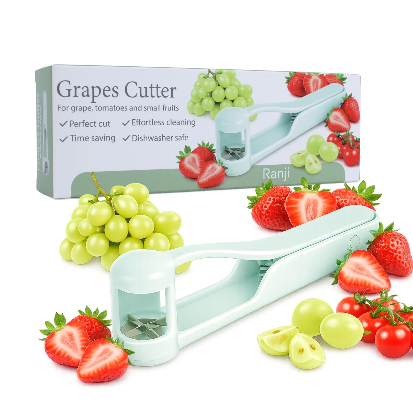 Coupe Raisin Multifonction – Coupe Tomates Cerises & Fraises