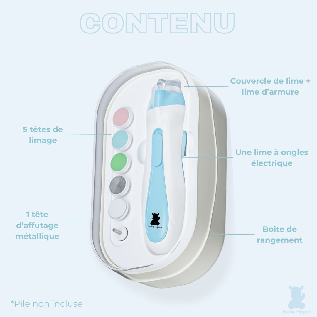 Lime à Ongles Électrique Bébé